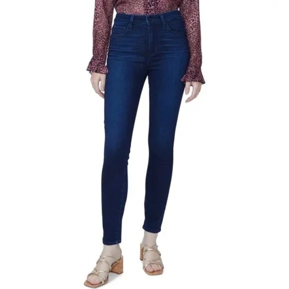 NWT Paige Hoxton Ankle High Rise Skinny Jeans Novela